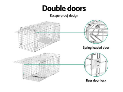 Humane Live Animal Trap Cage 79*28*33cm