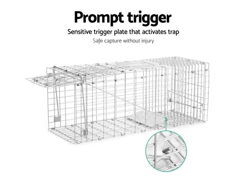 Humane Live Animal Trap Cage 79*28*33cm