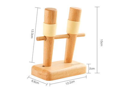 Adjustable Wooden Guitar Wall Hanger