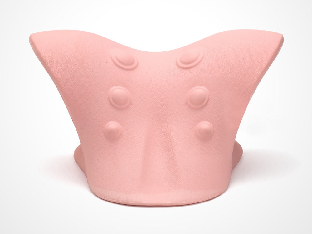 Cervical Care Neck Pillow & Stretcher -Pink