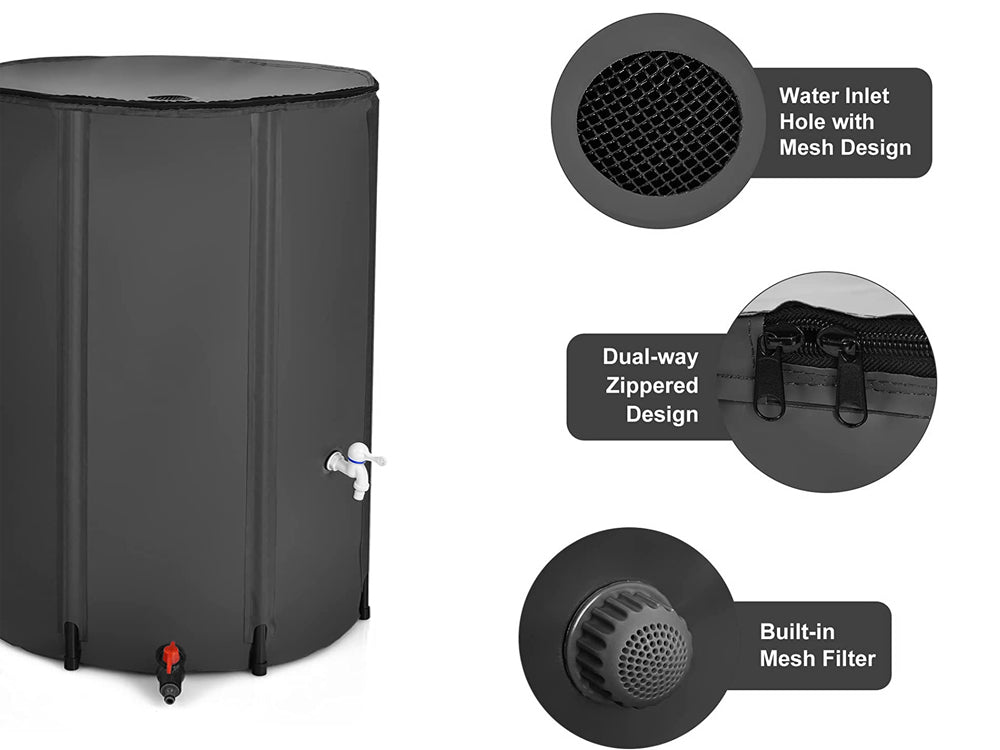Rain Water Tank Barrel - 500L