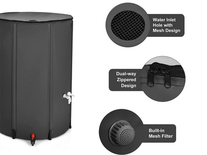 Rain Water Tank Barrel - 380L