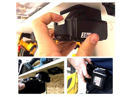 5Pcs Makita/Bosch 18V Battery Mounts Holder