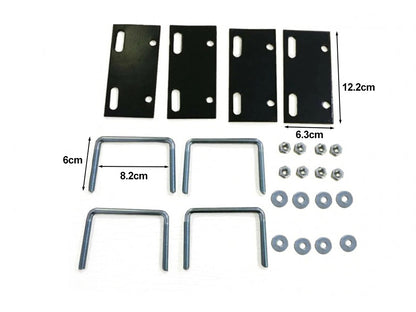 Aluminium Roof Rack Basket Tray Luggage Cargo Carrier 100*140cm