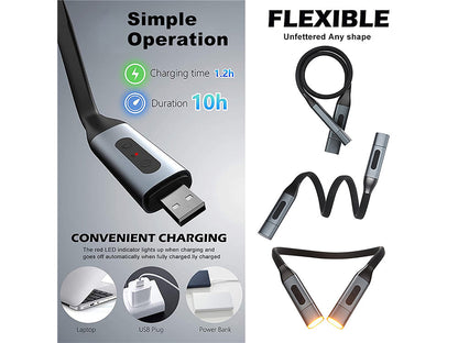 360° Adjustable Neck Reading Light Book Light