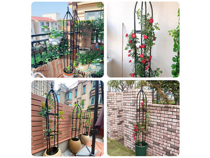 1.8M Garden Obelisks Climbing Vine Plant Flowers Rack