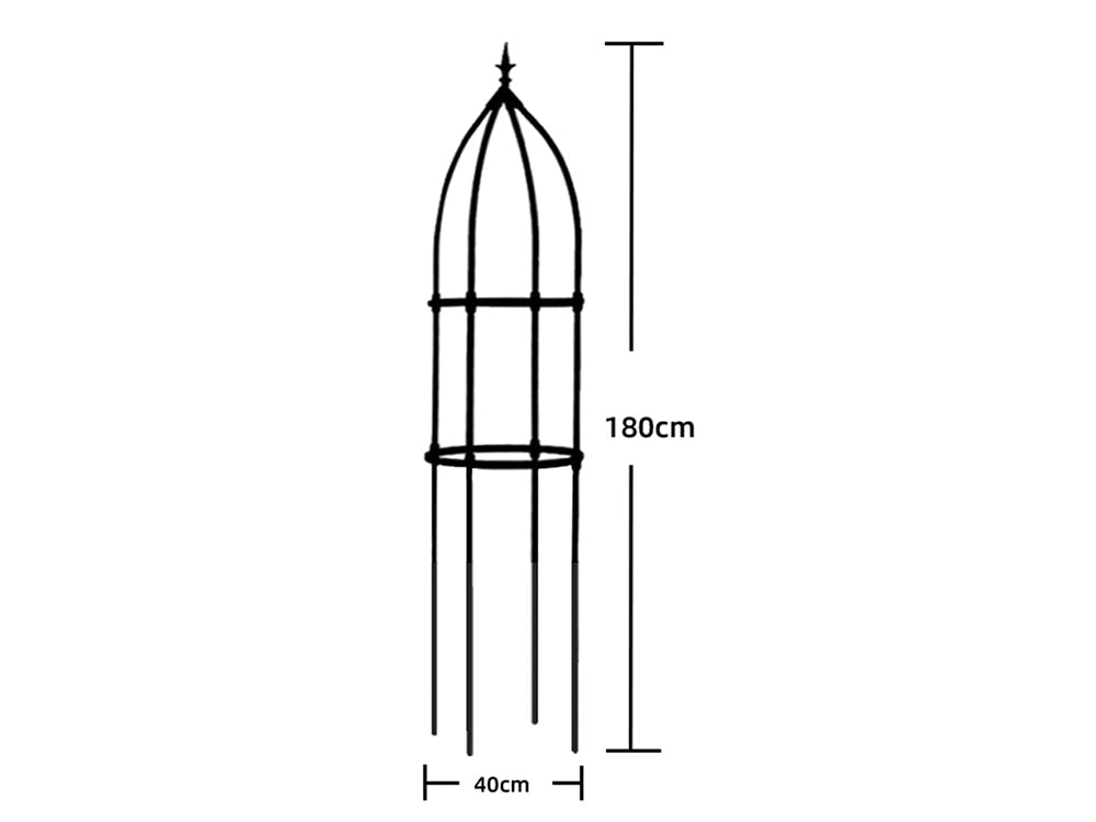 1.8M Garden Obelisks Climbing Vine Plant Flowers Rack