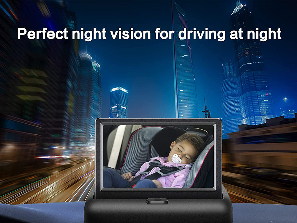 Foldable Car Baby Monitor