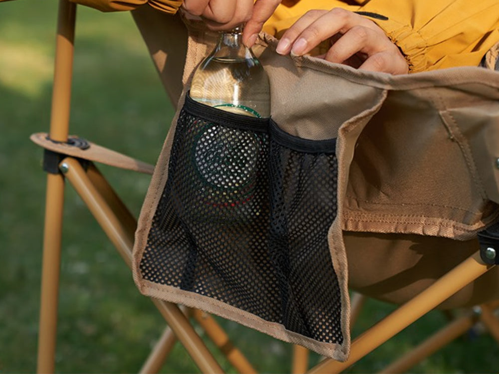 Outdoor Folding Camping Chair-Yellow