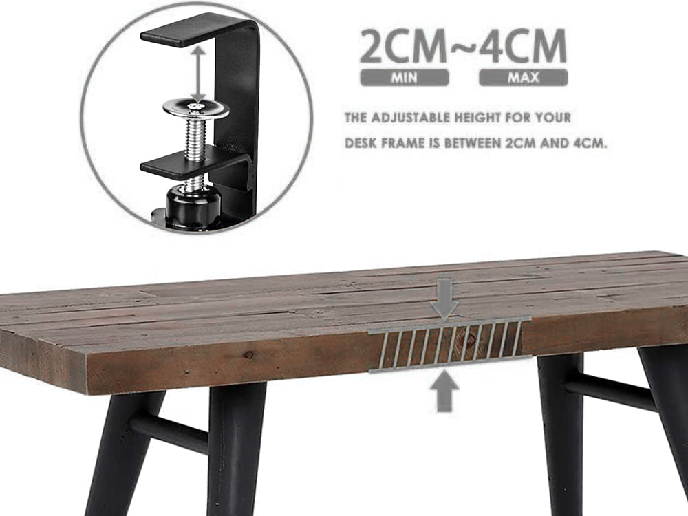 40cm Under Desk Cable Management Rack