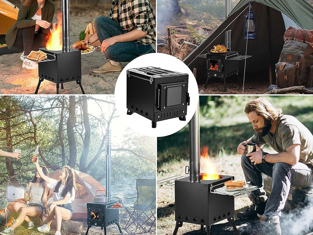 Portable Camping Wood Stove-Small