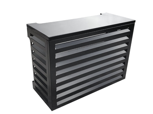 2mm Thickness Aluminium Heat Pump Cover- Black-Small