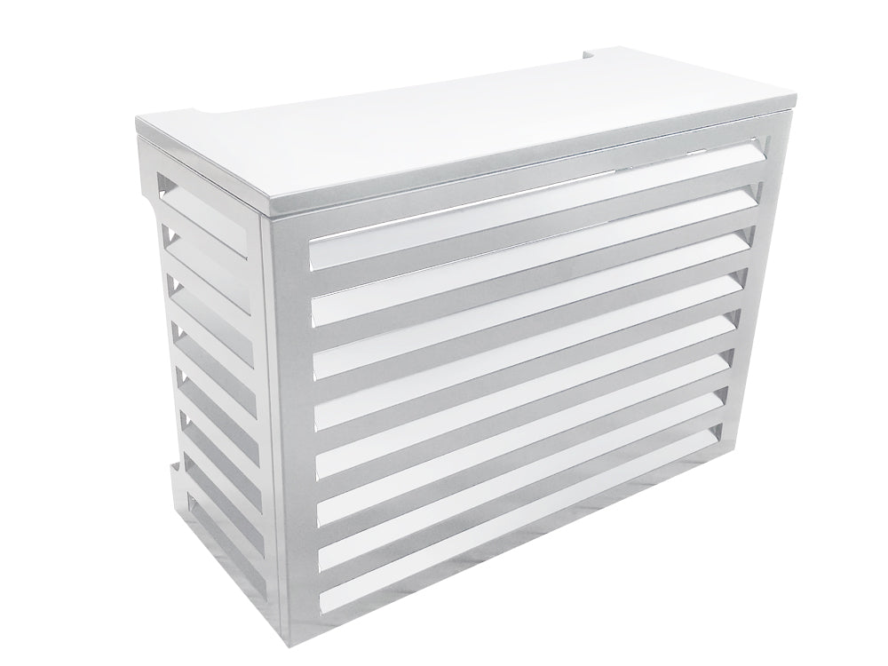 2mm Thickness Aluminium Heat Pump Cover- White-Small