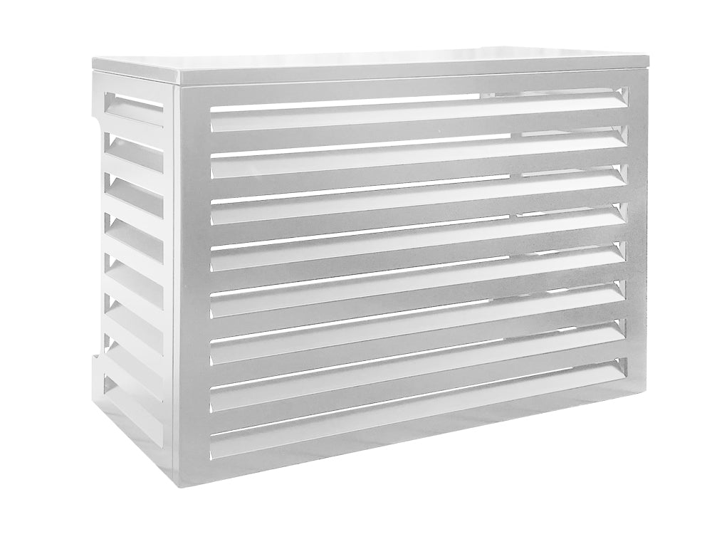 2mm Thickness Aluminium Heat Pump Cover- White-Small