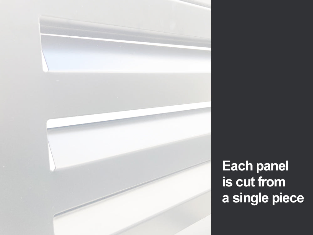 2mm Thickness Aluminium Heat Pump Cover- White-Small