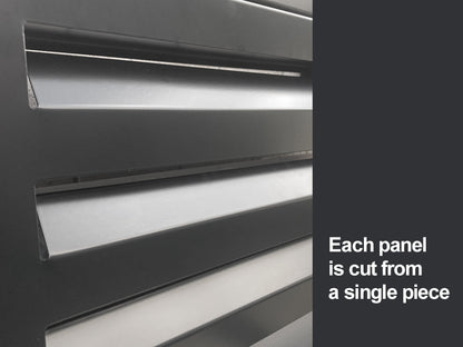 2mm Thickness Aluminium Heat Pump Cover- Black-Small