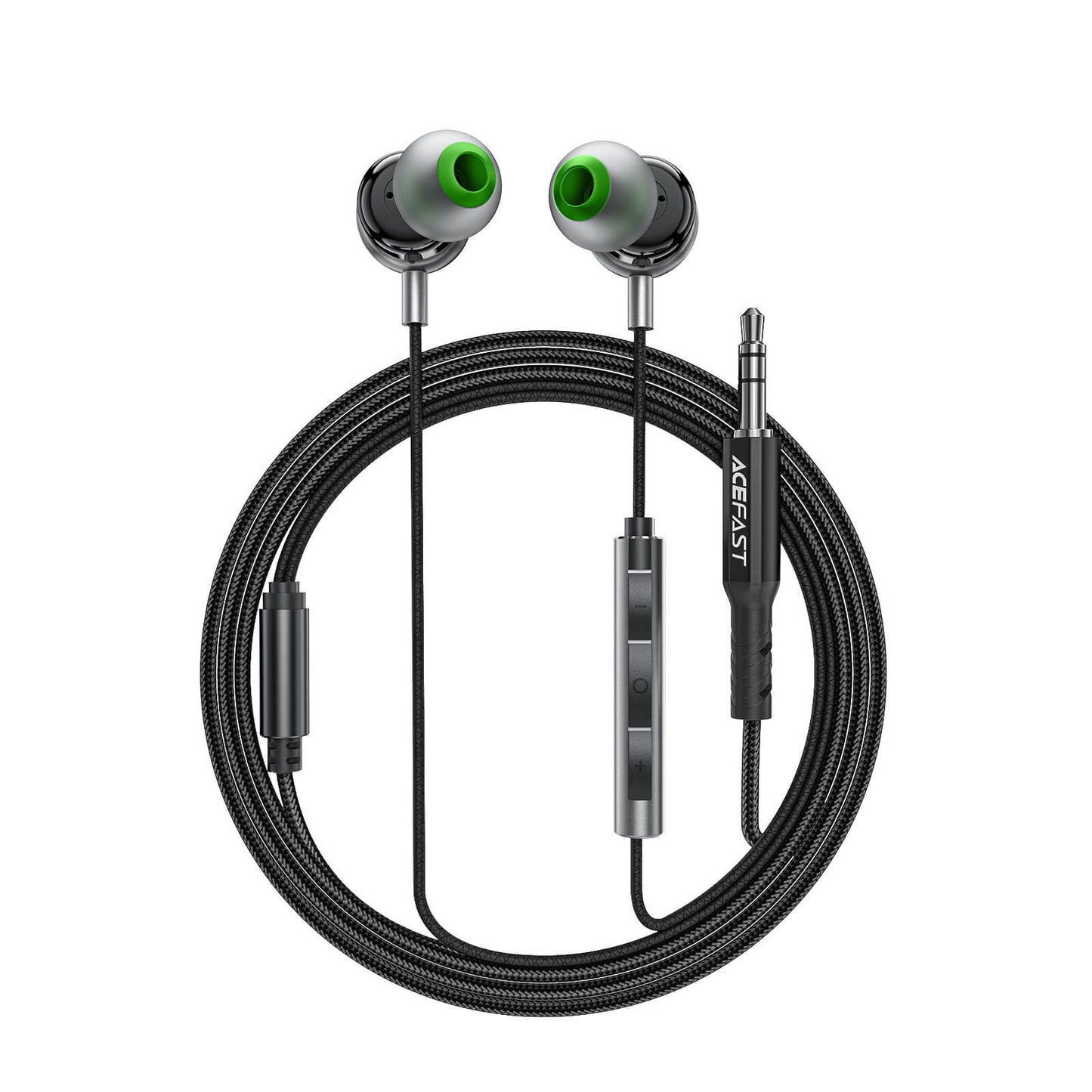 Acefast Universal 3.5mm Lightweight Aluminum Alloy Wired Earphones L4