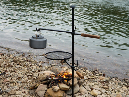 Heavy Duty Swivel Campfire Cooking Grill Grate