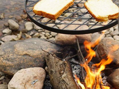 Heavy Duty Swivel Campfire Cooking Grill Grate