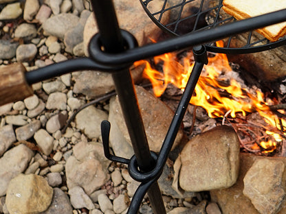 Heavy Duty Swivel Campfire Cooking Grill Grate