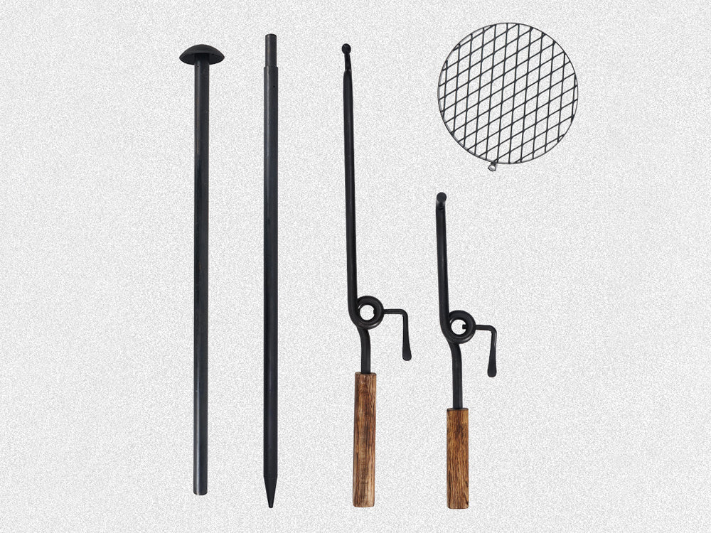 Heavy Duty Swivel Campfire Cooking Grill Grate