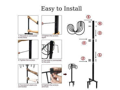 Free Standing Garden Hose Holder