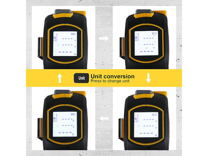 3 in 1 Digital Laser Distance Meters with LCD Display
