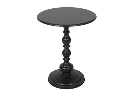 Vintage Iron Side Table-Black