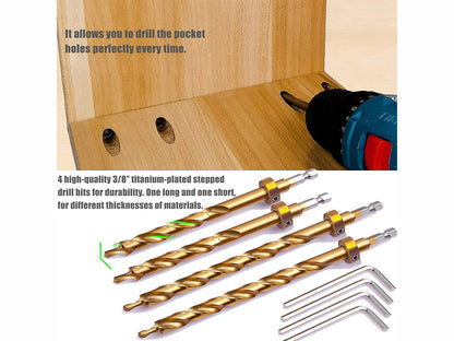Professional Pocket Hole Jig Kit