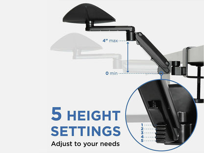 Adjustable Arm Rest for Desk