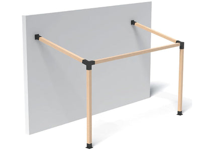 15°Slanted Wall Mount Pergola 3-way Bracket Kit