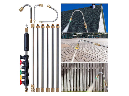 10PCS Pressure Washer Extension Wand Set