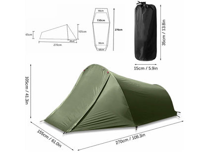 Ultralight 2-Person Camping Tent