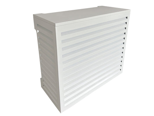 2mm Thickness Aluminum Heat Pump Cover- White -Medium