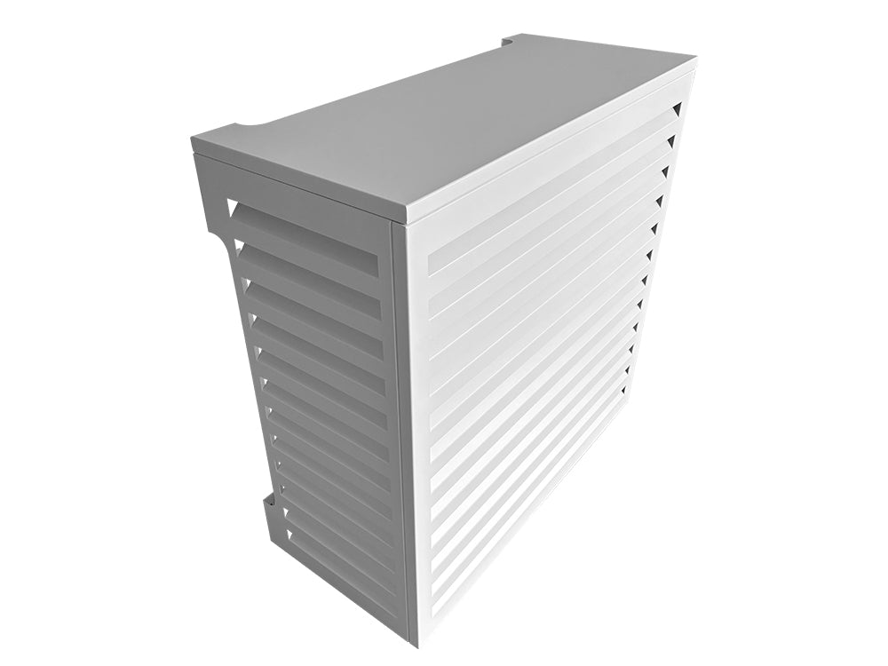 2mm Thickness Aluminum Heat Pump Cover- White -Medium