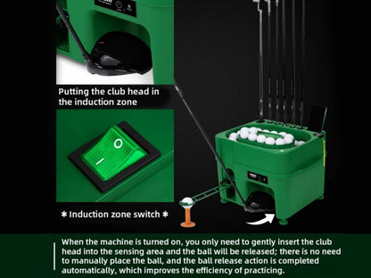 PGM Golf Electric Sensor Automatic Ball Dispenser Service Machine