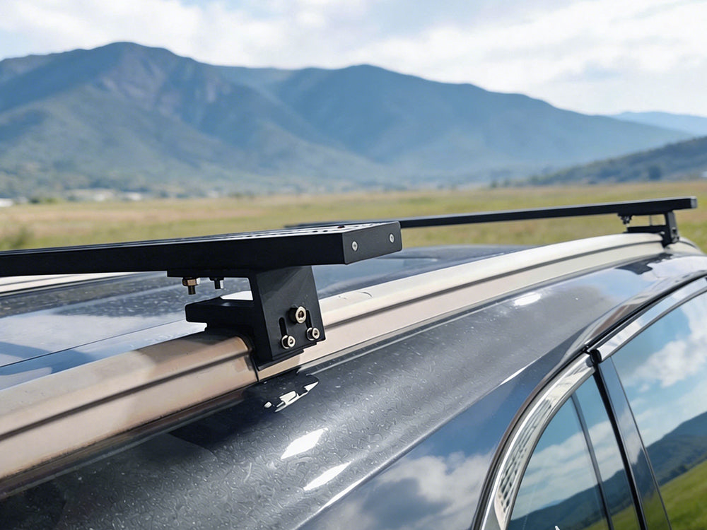 All- Aluminium Roof Rack Cross Bars For Vehicles with flush-mounted side rails