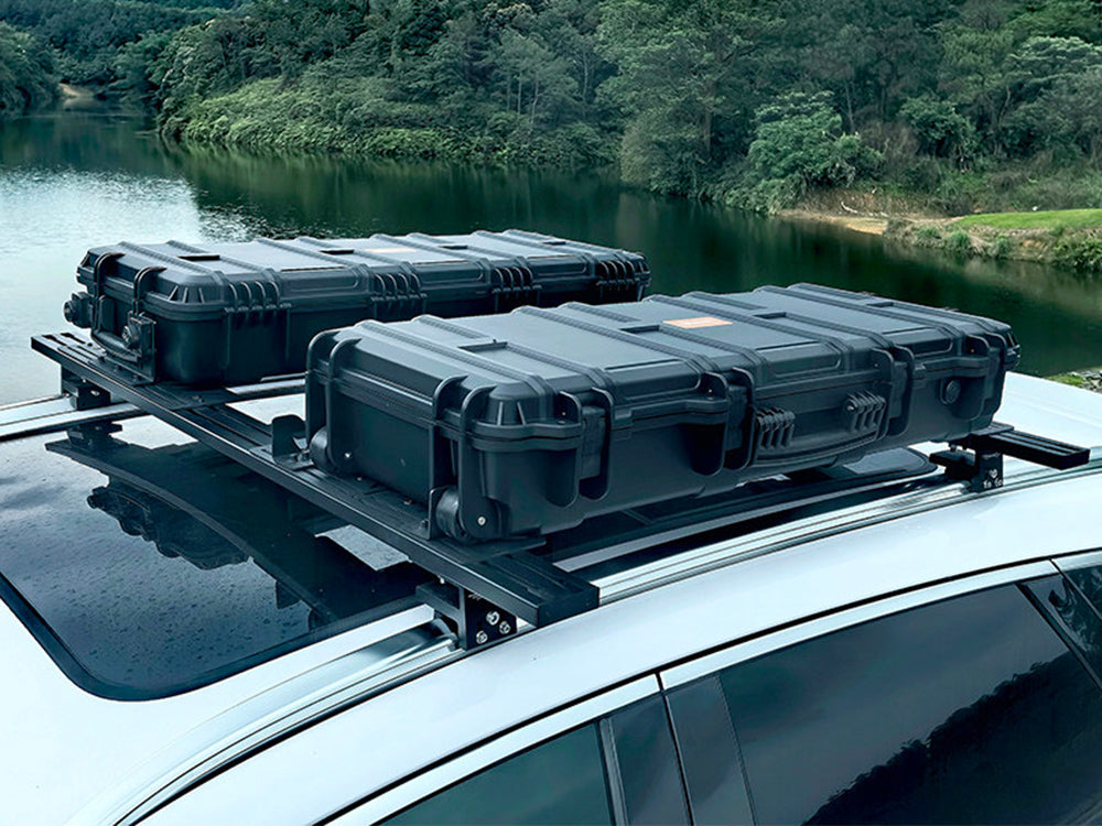 All- Aluminium Roof Rack Cross Bars For Vehicles with flush-mounted side rails