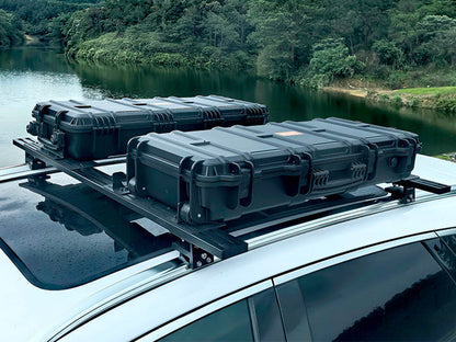 All- Aluminium Roof Rack Cross Bars For Vehicles with flush-mounted side rails