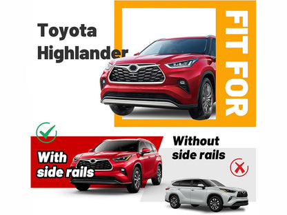 Roof Rack Cross Bars for Toyota Highlander 2021-2025