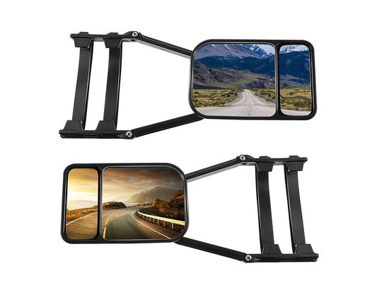 2PCS Adjustable Blind Spot Rear View Mirrors