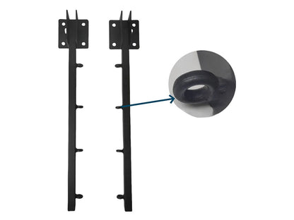 Outdoor Foldable Wall-Mounted Clothesline