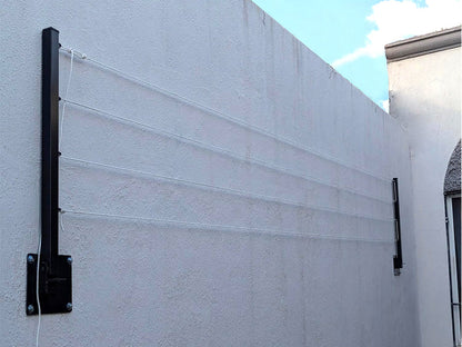 Outdoor Foldable Wall-Mounted Clothesline