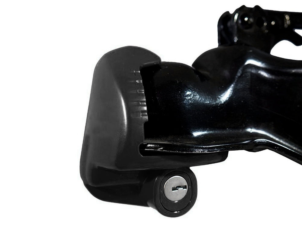 Universal Trailer Hitch Coupler Lock - Black