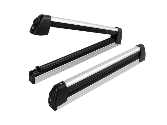 Snowboard Ski Top Roof Rack Carrier-Silver