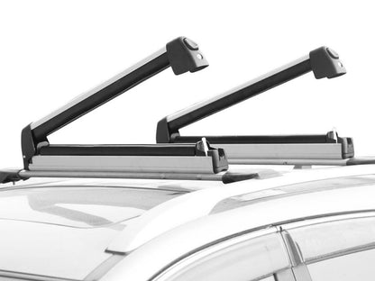 Snowboard Ski Top Roof Rack Carrier-Silver