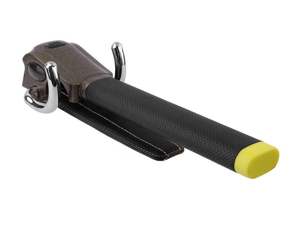 Steering wheel lock- Black & Gold