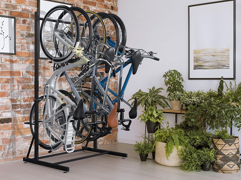 Freestanding Bike Storage Rack for Garage