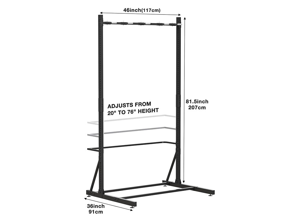 Freestanding Bike Storage Rack for Garage