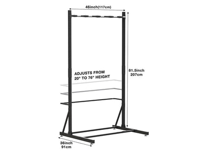 Freestanding Bike Storage Rack for Garage